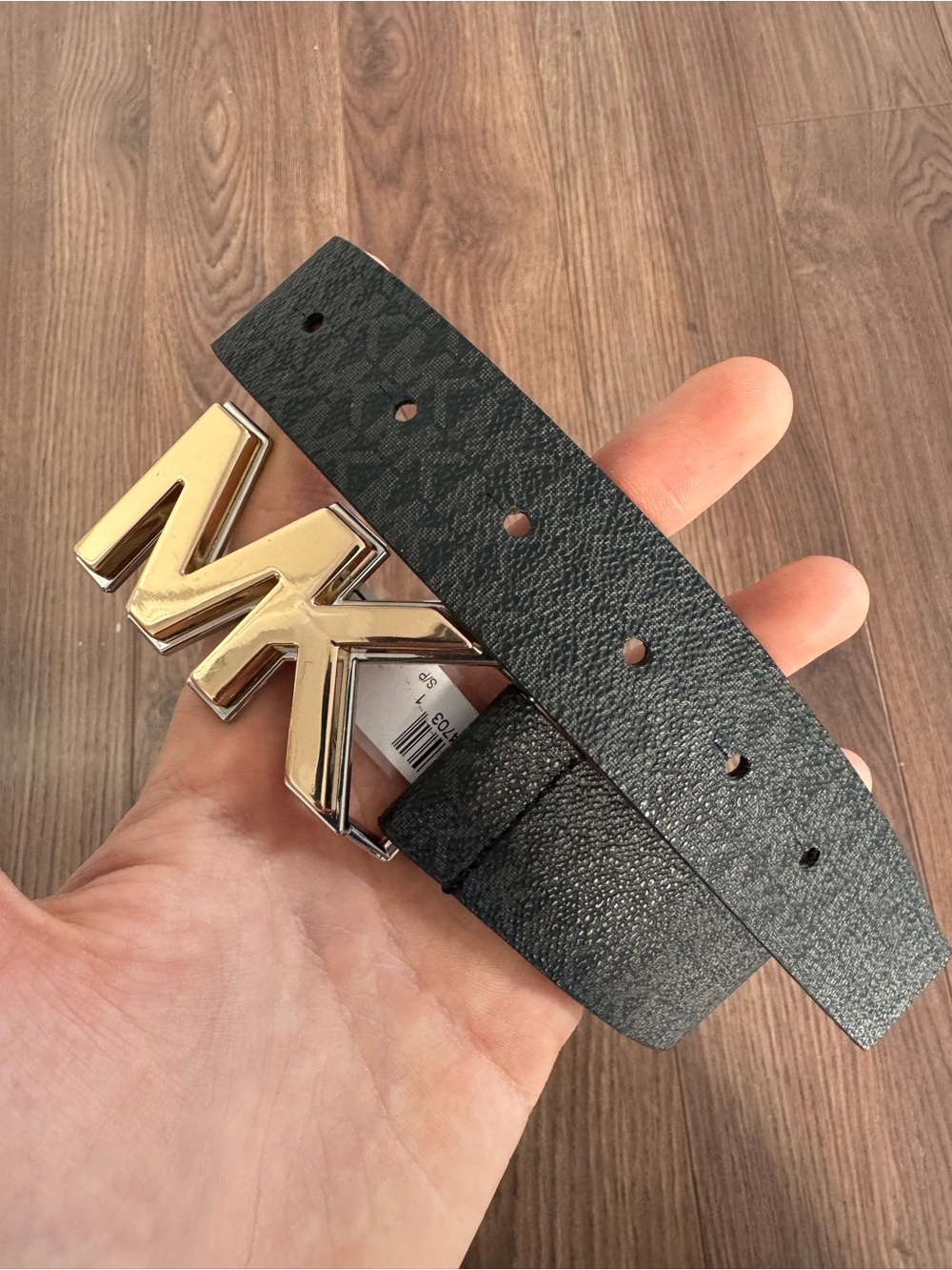 Michael Kors Women's Belt Signature Logo Reversible size: S